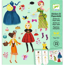 DJECO Kleepsud ja pabernukud- Meeletu mood DJ09691