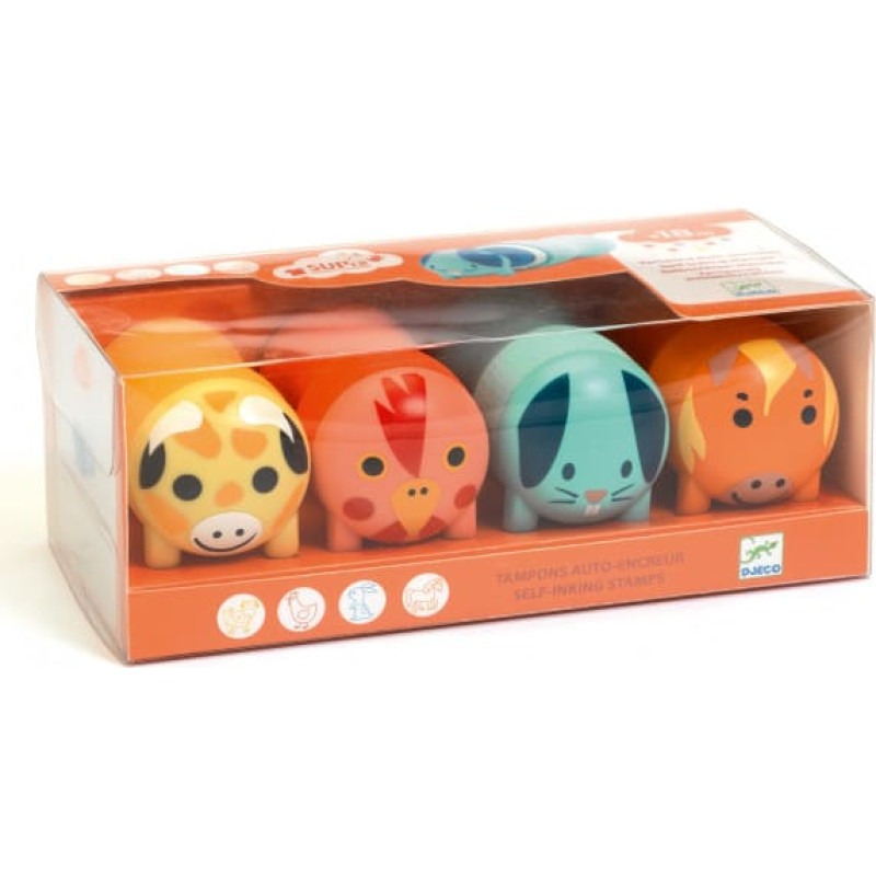 DJECO Templid - Loomad DJ09011 ALLAHINDLUS