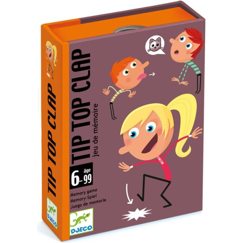 DJECO Kaardimäng - Tip-top clap DJ05120