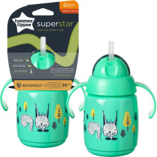 TOMMEE TIPPEE  joogipudel  kõrrega, 6m+, 300ml, green, 447830