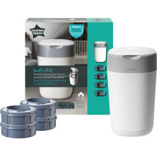 TOMMEE TIPPEE Sangenic Twist & Click mähkmekonteiner + 4 kassetti, 82014504