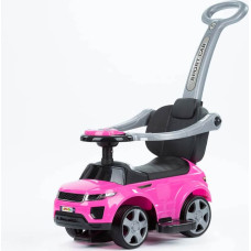 TO-MA Tõukeauto  ,kummirattad 614R pink/black