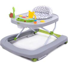 4BABY WALK N PUSH käimistool LIGHT GREY