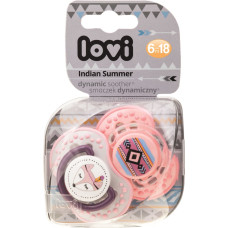 LOVI INDIAN SUMMER Dummy Silicone dünaamiline 6-18m 2 tk., 22/857 ALLAHINDLUS