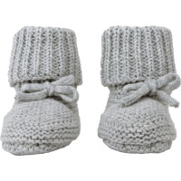 Lodger Slipper Knit sussid, Steel, 0-6m