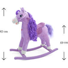 MILLY MALLY Kiikhobune lastele PRINCESS PURPLE