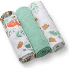 BABYONO Musliinmähkmete komplekt 3tk. 70x70cm 348/12