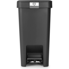 BRABANTIA Pedaaliga prügikast StepUp, 10 l, Dark Grey 800344