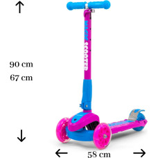 MILLY MALLY MAGIC SCOOTER Tõukeratas  PINK-BLUE