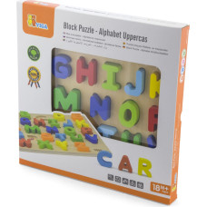 Viga 50124 Block Puzzl- Alphabet Uppercas