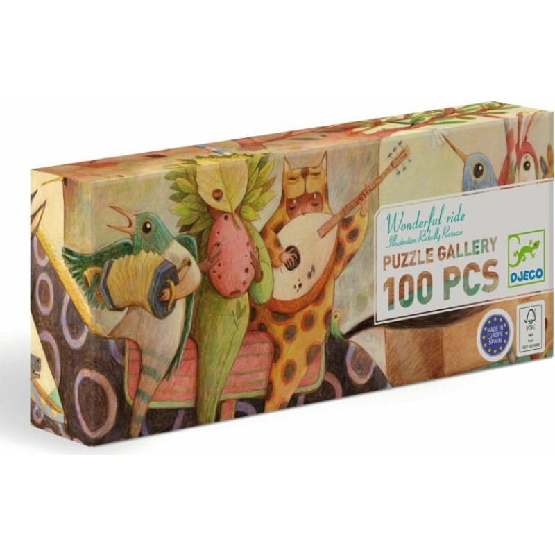 DJECO Pusle - Ratsutama (100 osa) DJ07681