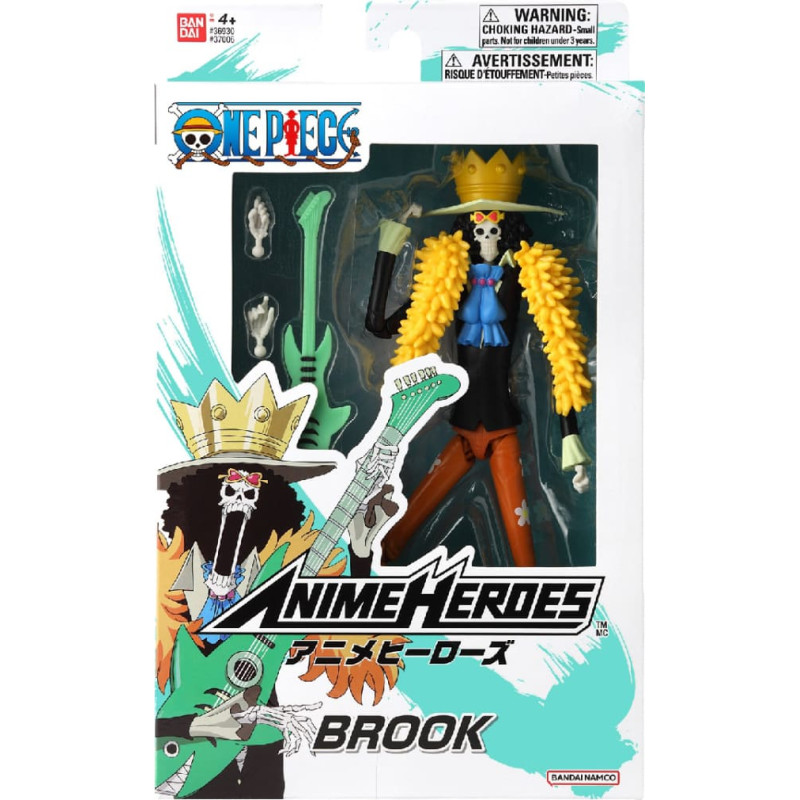 Anime Heroes One Piece figūrėlė su aksesuarais, 16 cm - Brook