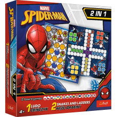 Trefl SPIDER-MAN Stalo žaidimas 2 in 1 „Žmogus-voras“