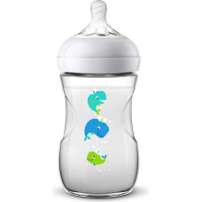 PHILIPS AVENT Natural WHALE Lutipudel 260ml, 1m+. SCF070/23