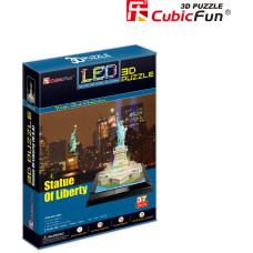 Cubic Fun CUBICFUN 3D dėlionė „Laisvės statula“ (LED)