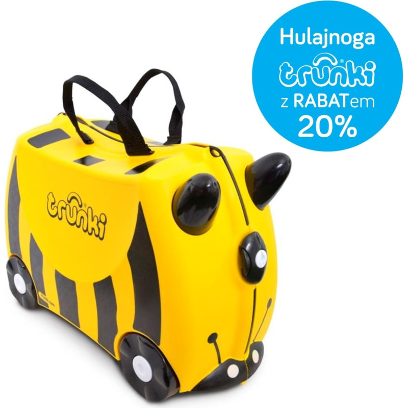 TRUNKI Kohver lastele, ratastega Bernard Bee TRU-B044 ALLAHINDLUS