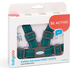 Babyono saferty harness FIRST STEPS green 070/03