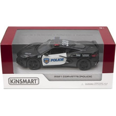 Kinsmart Automobilis 2021 CORVETTE (Police), 1:36