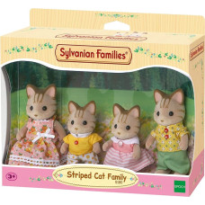 Sylvanian Families Dryžuotų kačiukų šeimynėlė