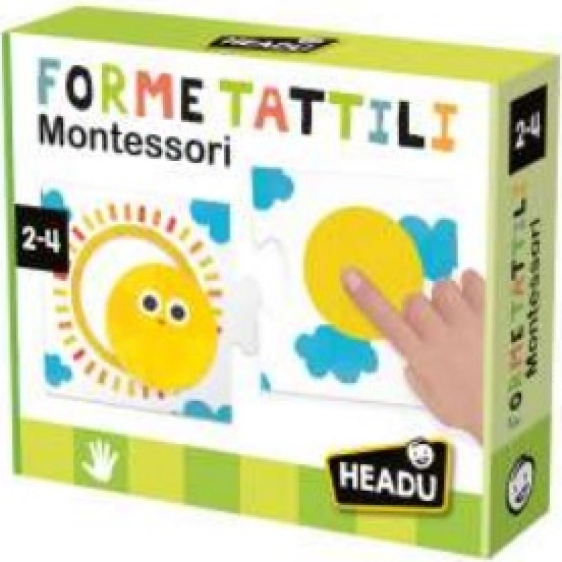 Headu Montessori taktilinės formos