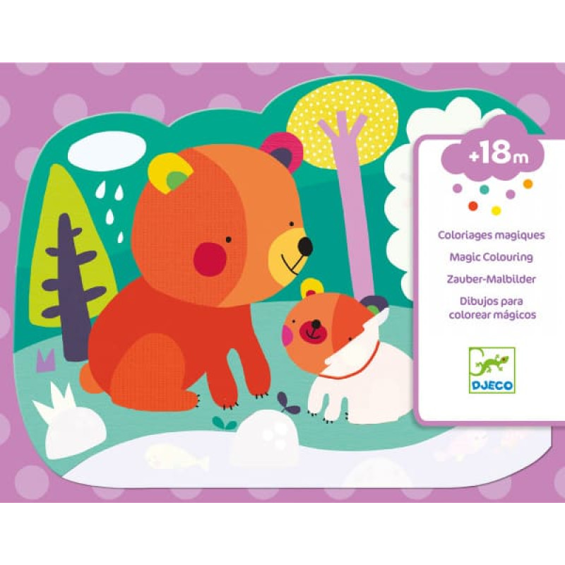 DJECO värvimine veega - peidetud metsas DJ09064