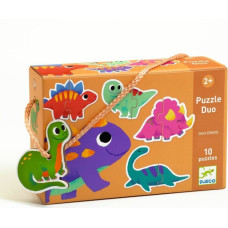 DJECO Duo pusle - Dinosaurused (20 osa) DJ08263