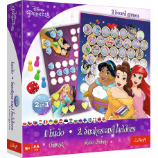 Trefl DISNEY PRINCESS Stalo žaidimas 2 in 1 „Princesės“