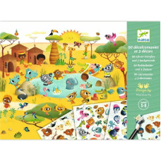 DJECO Models kleepsud - Animals, DJ09560 ALLAHINDLUS