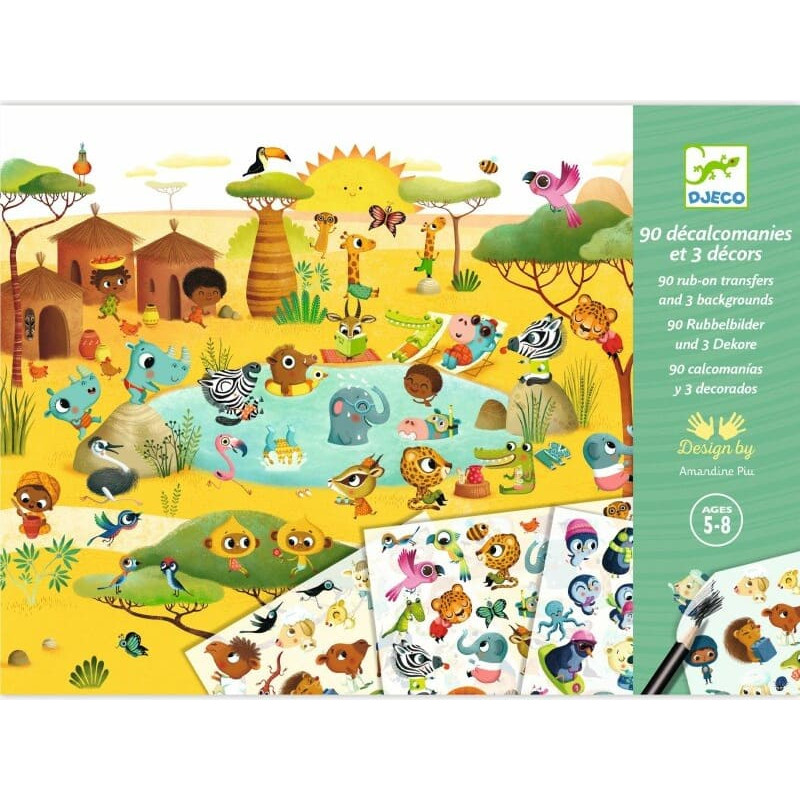 DJECO Models kleepsud - Animals, DJ09560 ALLAHINDLUS