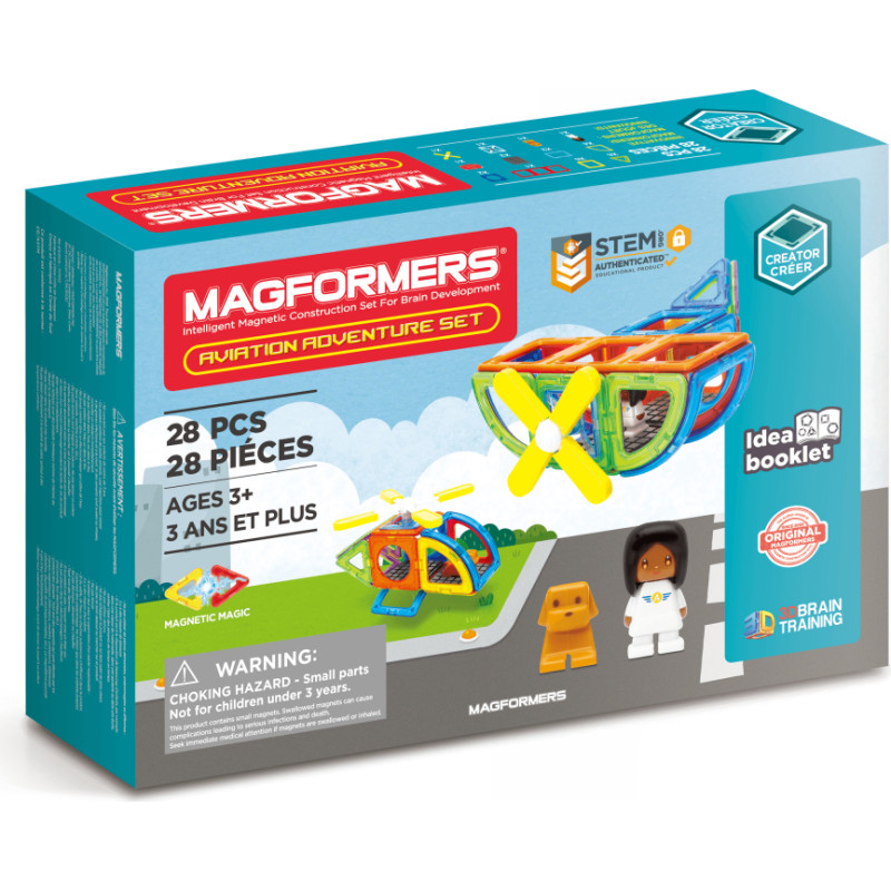 Magformers Magnetinis rinkinys Aviacijos nuotykis