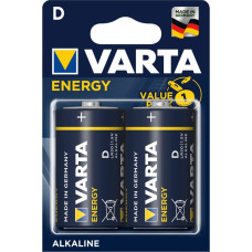 Varta Energy Alkaline Patarei D LR20 BL 2 tk