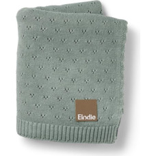 Elodie Details kootud tekk 100x75cm, Pebble Green