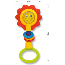 Milly Mally Rattle - Flower rattle - 0692