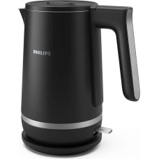 Philips Double Walled Kettle 5000. sērijas tējkanna, 1.7L, melna - HD9395/90