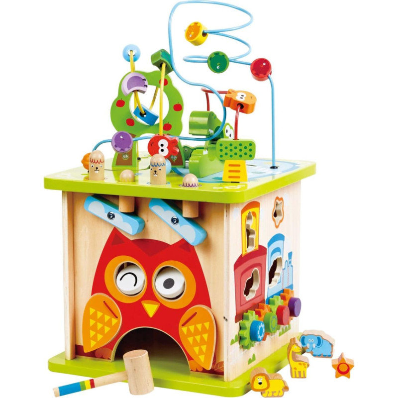 Hape Hape colourful play cube Forest Animal, E8341