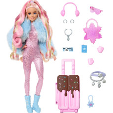 Barbie® Extra reisinnukk Snow