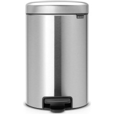 Brabantia atkritumu tvertne ar pedāli NewIcon, 12 l, Matt Steel - 113604