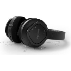 Philips On-Ear bezvadu sporta austiņas, melnas - TAA4216BK/00