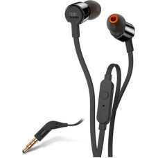 JBL in-ear austiņas, melnas - JBLT210BLK