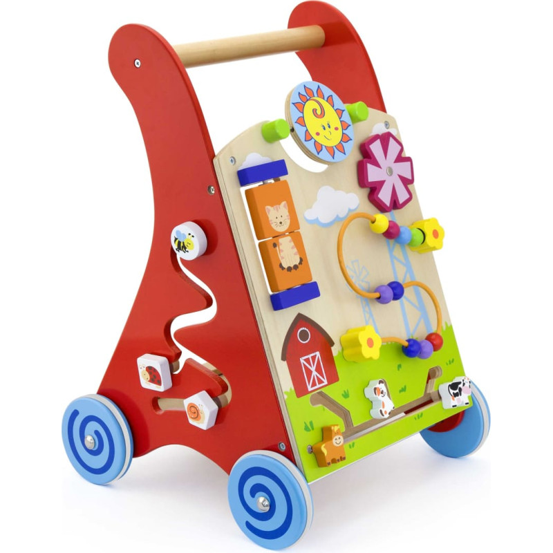 Viga käimistool-arenduskeskus, punane 50950