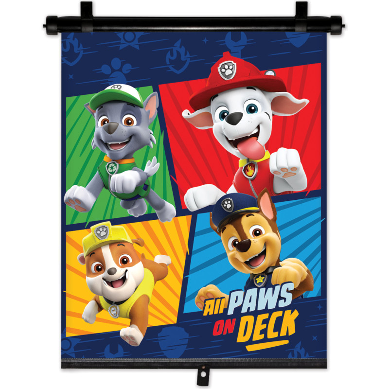 RETRACABLE AUTO SHADE PAW PATROL BOYS