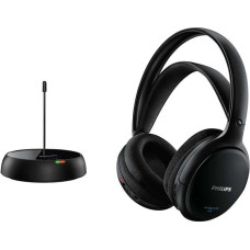 Philips Hi-Fi bezvadu austiņas (melnas) - SHC5200/10