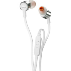 JBL in-ear austiņas ar mikrofonu, sudraba - JBLT290SIL