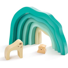 Hape bloku sakraušana Arctic Polar Bear, E0490A