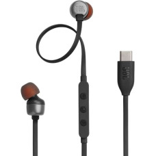 JBL USB-C austiņas, melnas - JBLT310CBLK