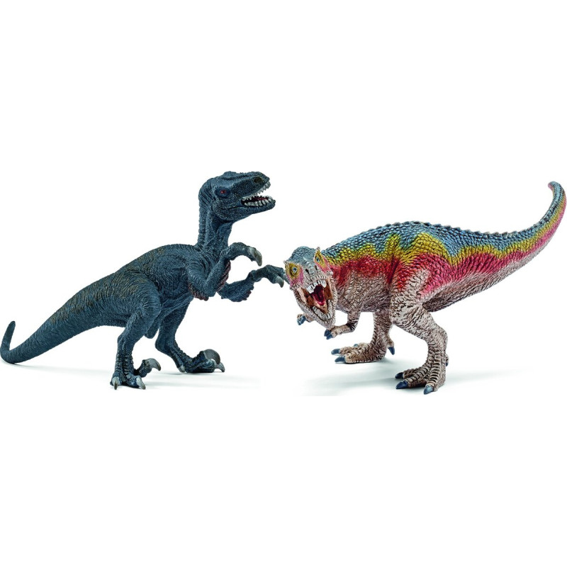 Schleich T-Rex ja Velociraptor