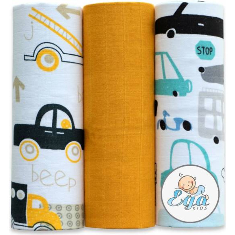 Ega Kids Diaper - SET - 4595 - MUSLIN - EGA - size 60x80 cm - nr. 28