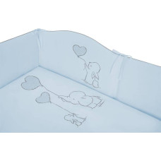 Belisima Baby Bedding set - 6 parts - 120/90/180 - AMIGO - P02-0472 - BLUE