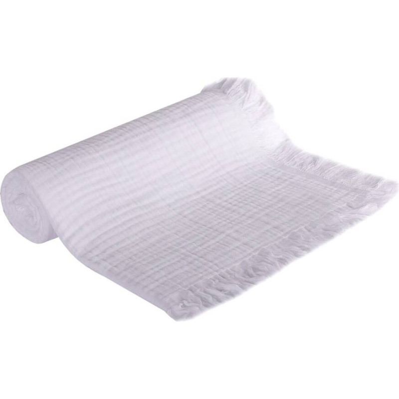 Duet Baby Blanket -  681 - MUSILN - size 105x125 - WHITE