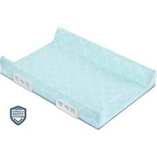 Sensillo Stiffened Changing Pad - Patterns Clovers mint 70cm